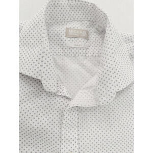 Michael Kors Long Sleeve Button Up Shirt Men’s Large Very Good Condition